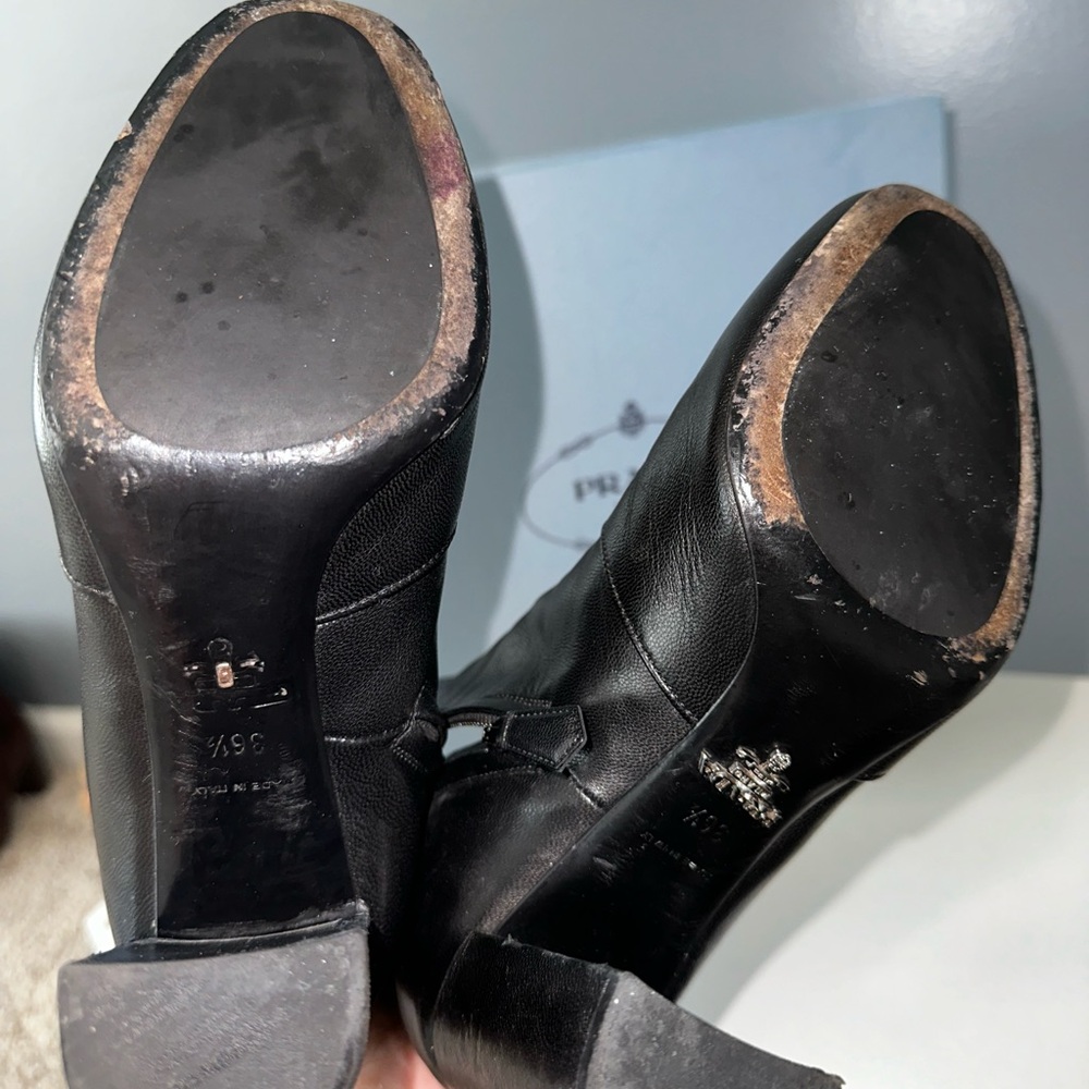 PRADA calzature donna madres boots sz 36.5 (5.5-6) - Picture 10 of 10